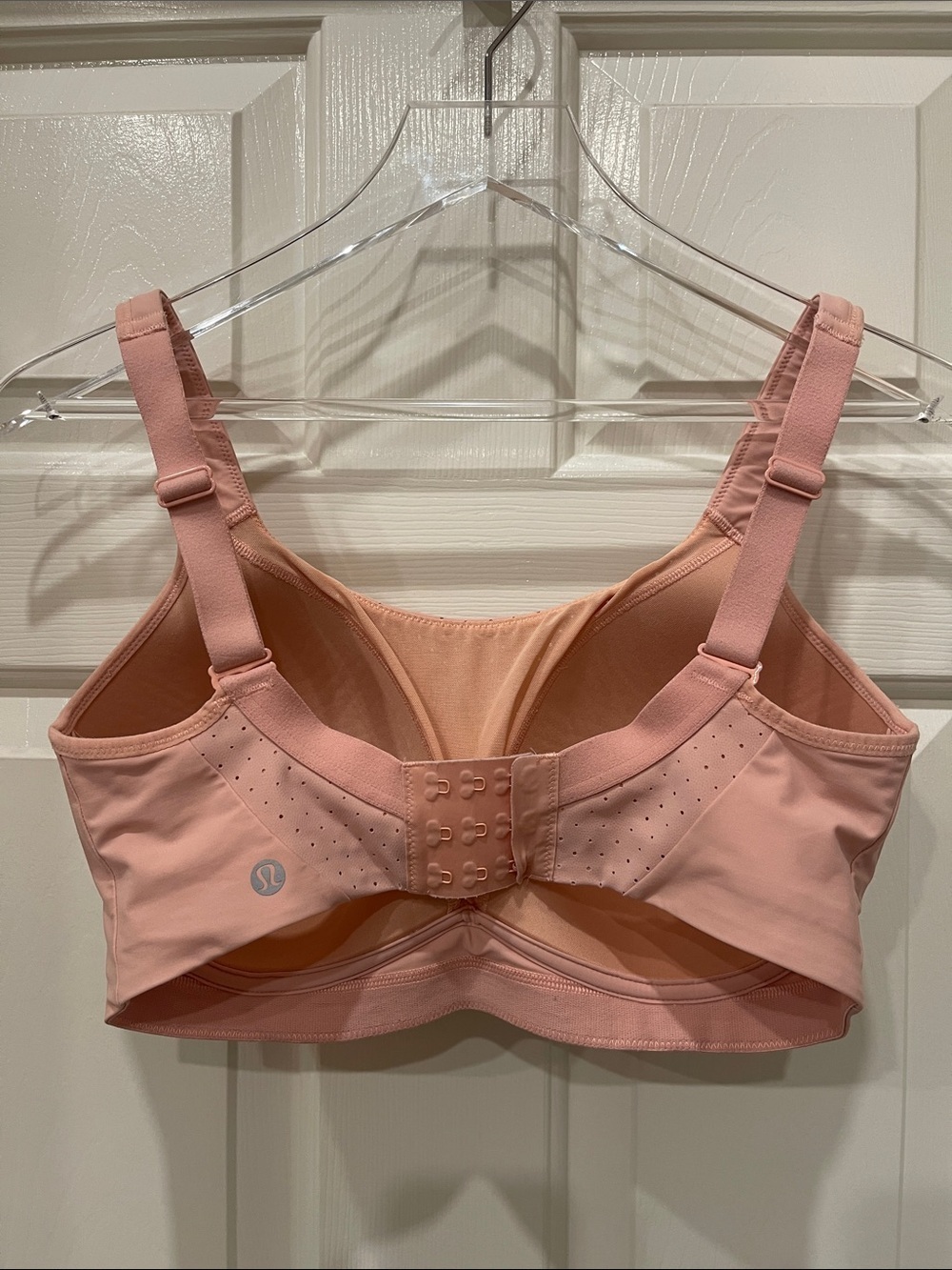Lulu 🍋 Run Times High Support Bra Blush Pink 34DDD - Picture 3 of 9